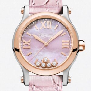 Chopard Happy Sport Women's 278573-6011 Automatic 30mm Pink Dial